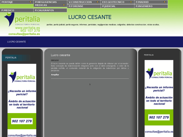 www.lucro-cesante.es