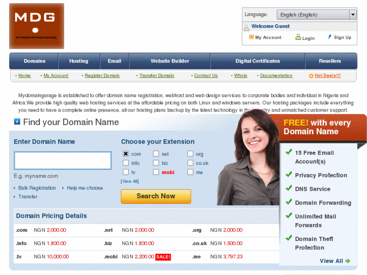www.mydomaingarage.com
