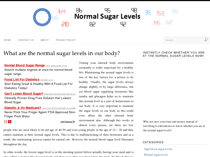 www.normalsugarlevels.com