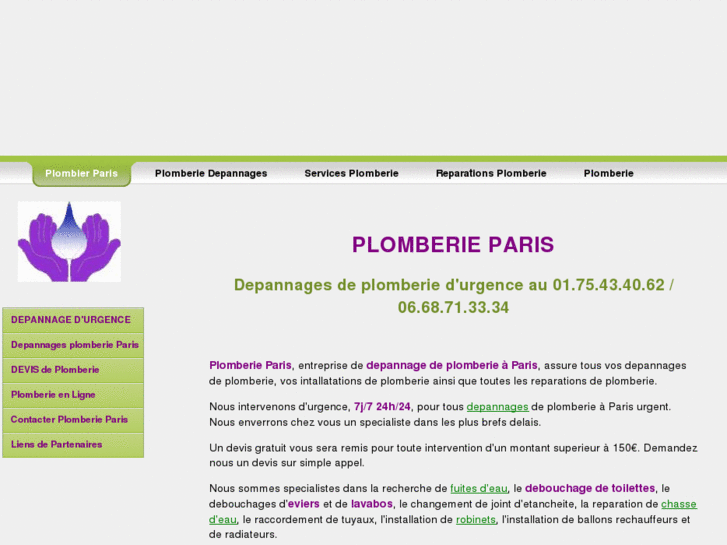 www.plomberie-paris.eu