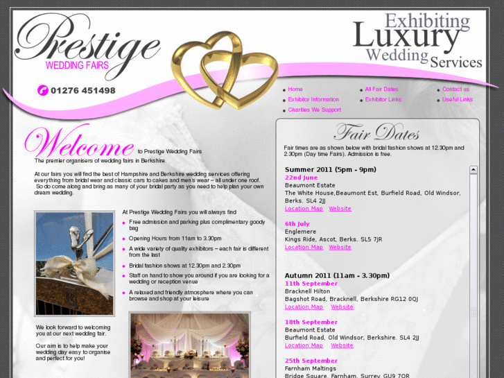 www.prestigeweddingfairs.com