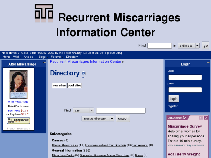 www.recurrentmiscarriages.com