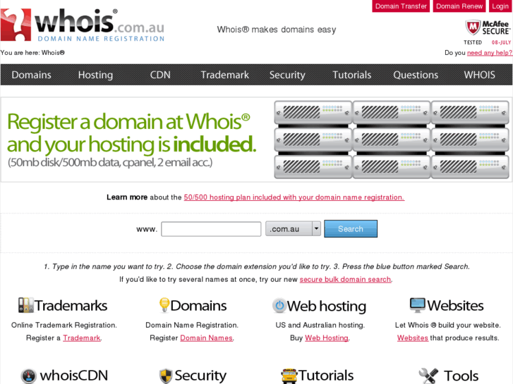 www.whois.com.au