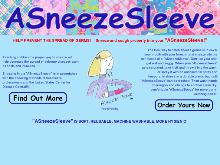 www.asneezesleeve.com