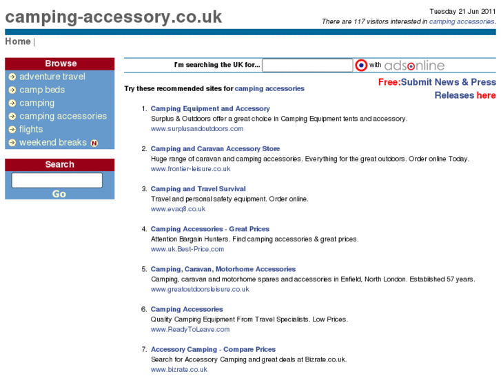 www.camping-accessory.co.uk