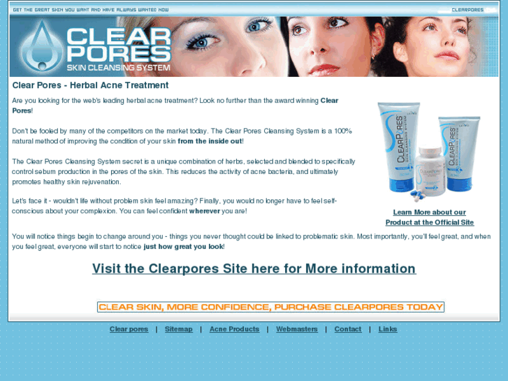 www.clearpores.net