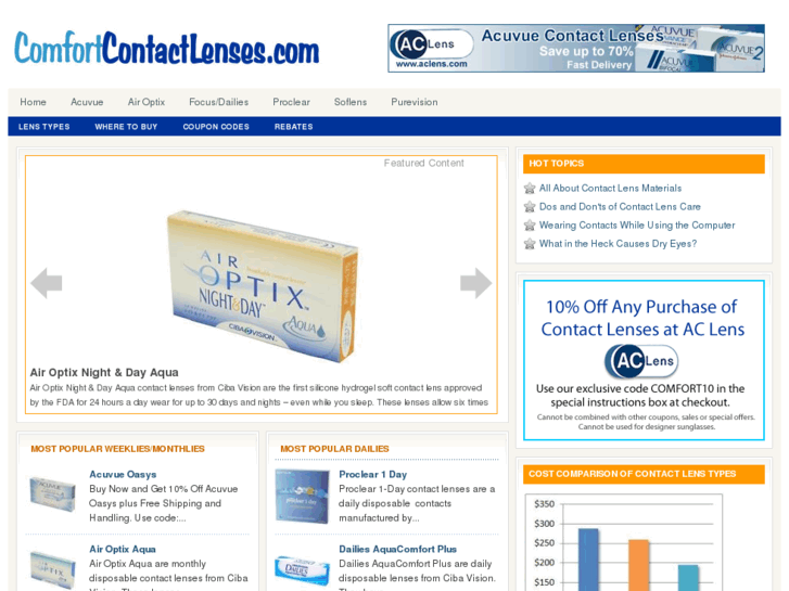 www.comfortcontactlenses.com