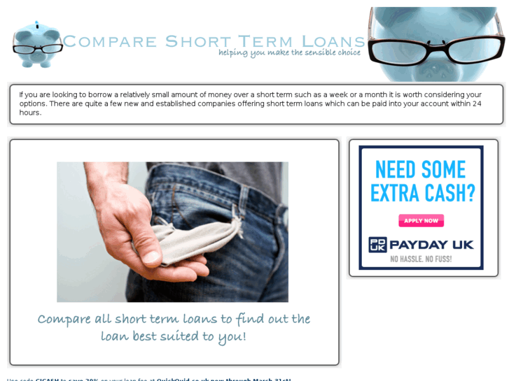 www.compareshorttermloans.com