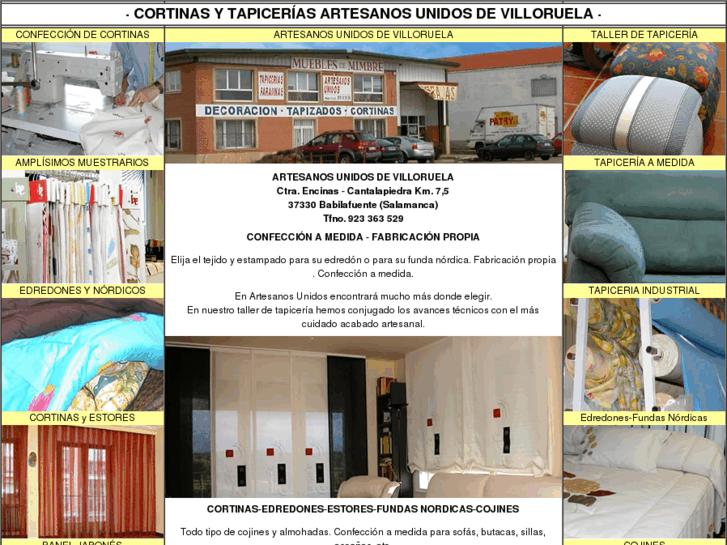 www.cortinasytapicerias.com