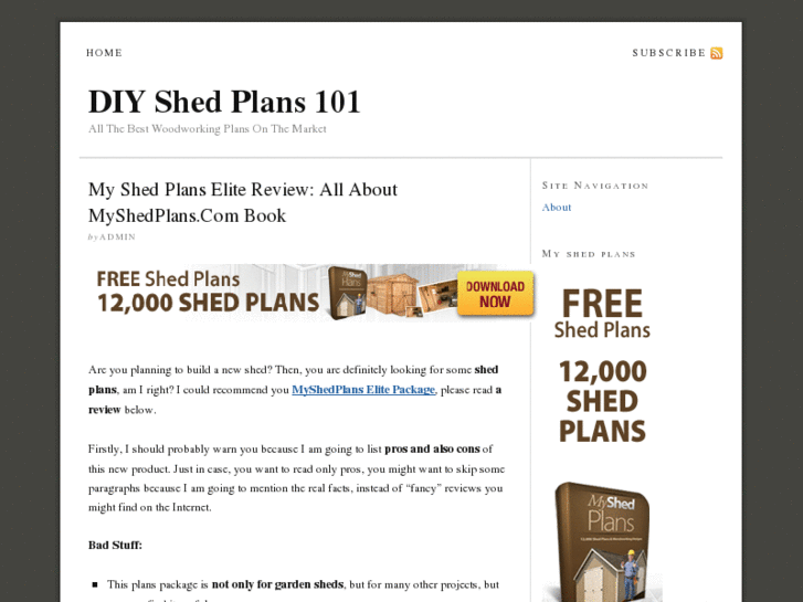 www.diyshedplans101.com