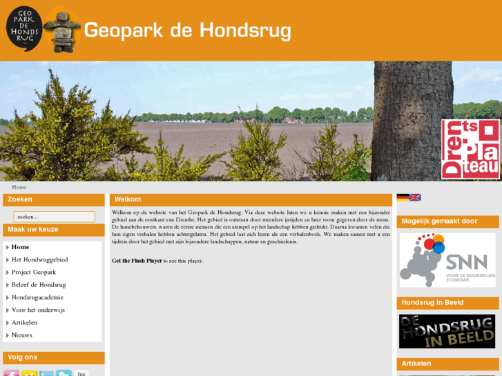 www.geoparkdehondsrug.eu