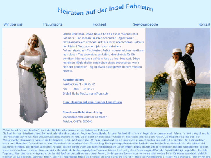 www.hochzeit-fehmarn.de