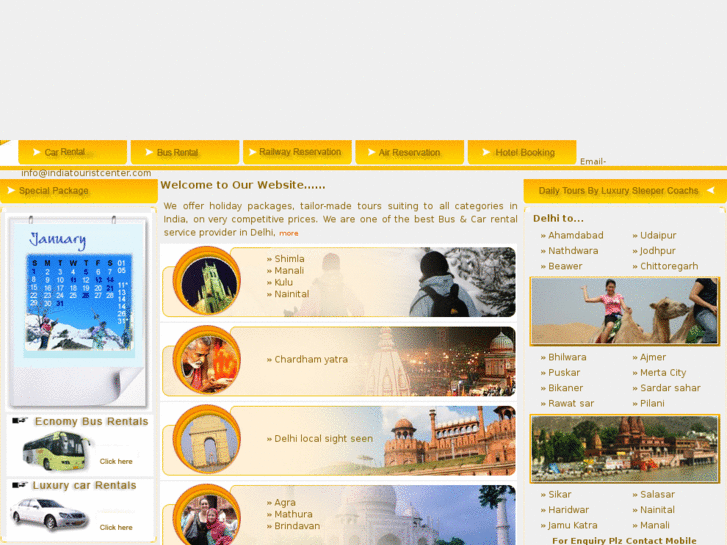 www.indiatouristcenter.com