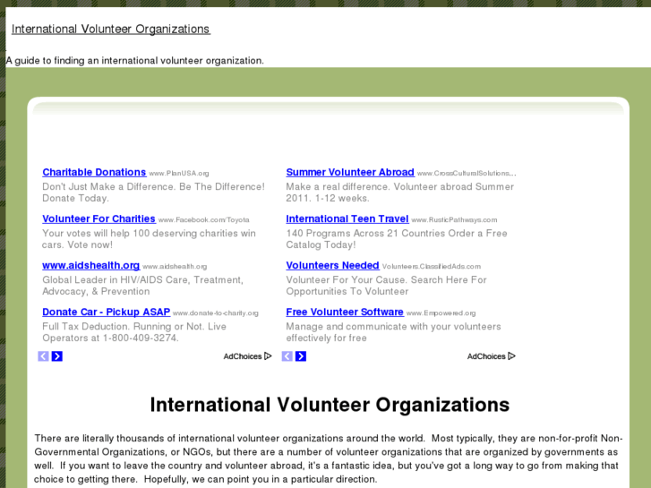 www.internationalvolunteerorganizations.com