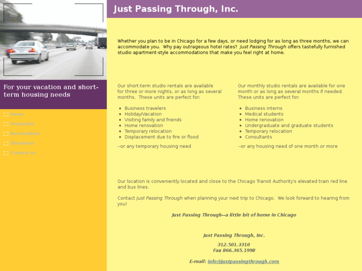 www.justpassingthrough.com