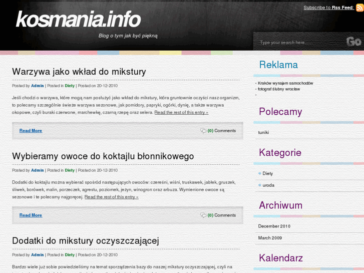 www.kosmania.info