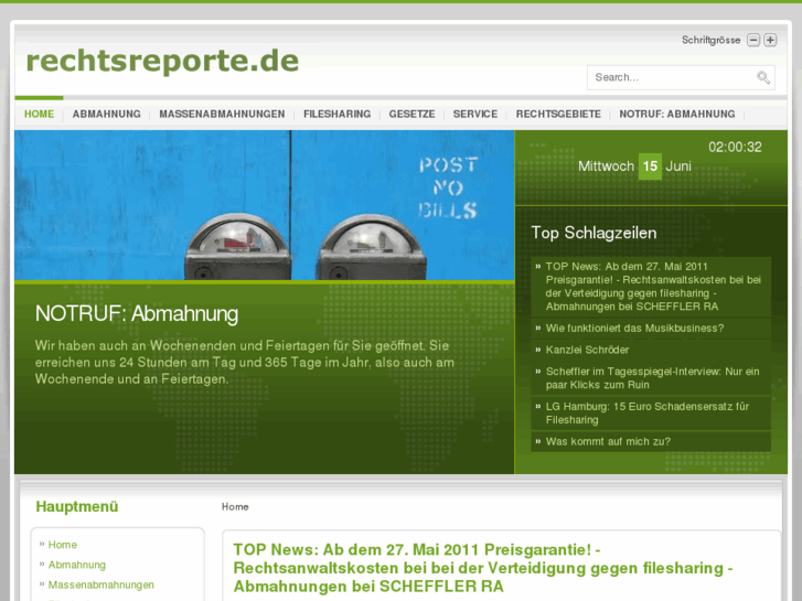 www.rechtsreporte.de