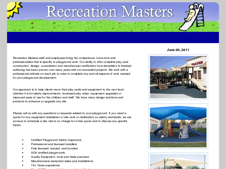 www.recreationmasters.net