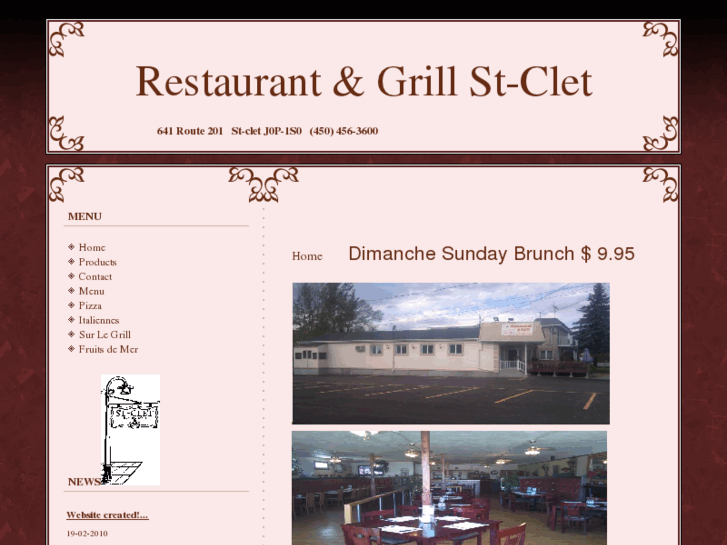 www.restaurantstclet.com