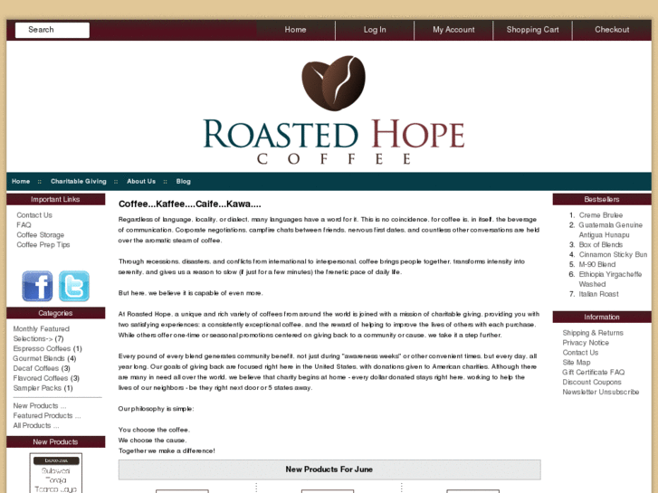 www.roastedhopecoffee.com