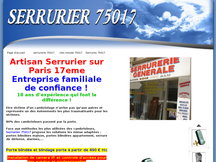 www.serrurier75017.net