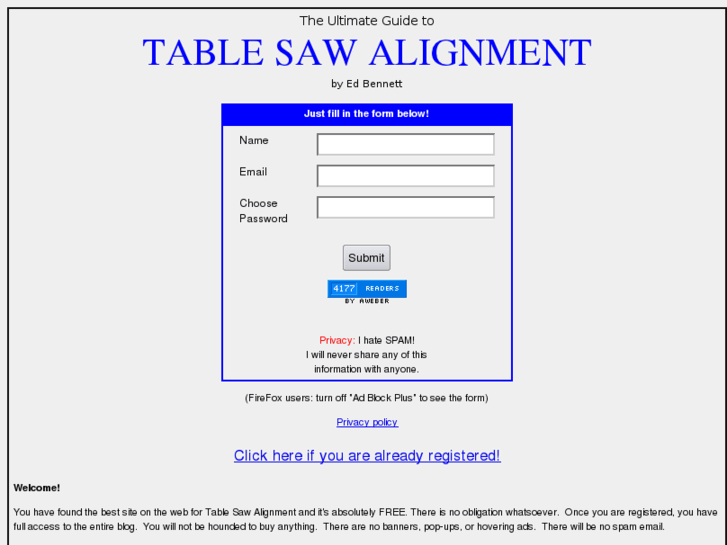 www.tablesawalignment.com