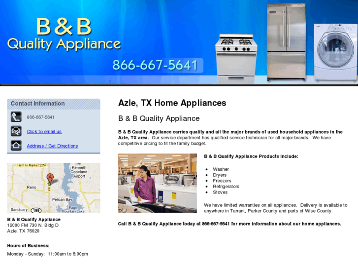 www.bandbqualityappliance.com