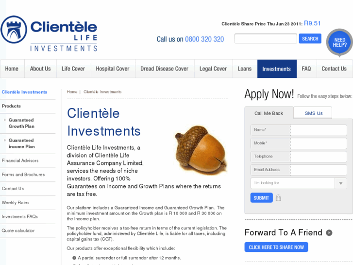 www.clientelelifeinvestments.com
