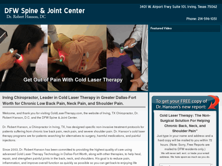 www.coldlasertreatmentcenter.com