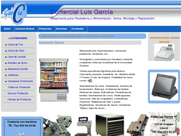 www.comercialluisgarcia.es