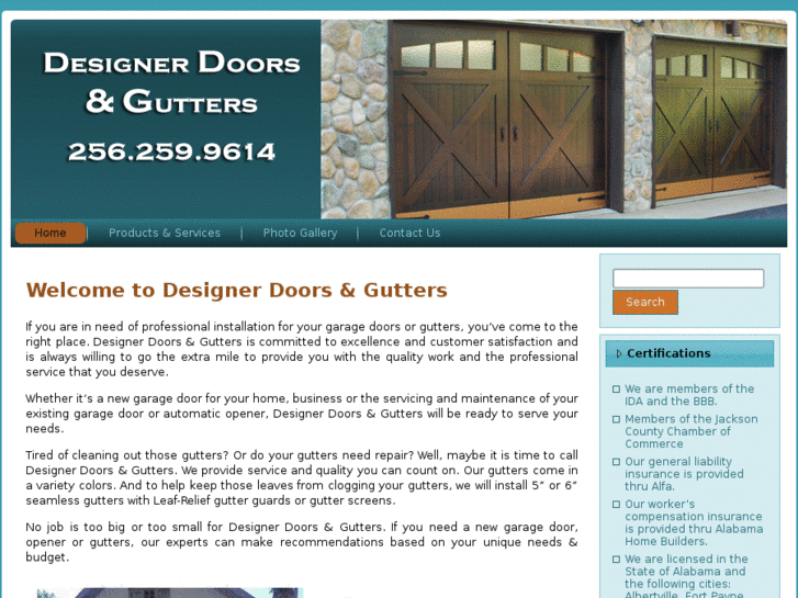 www.designerdoorsandgutters.com