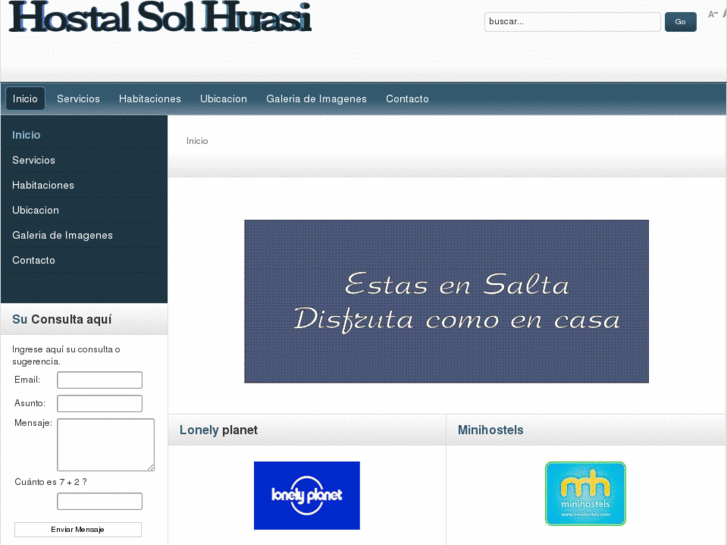 www.hostalsolhuasi.com