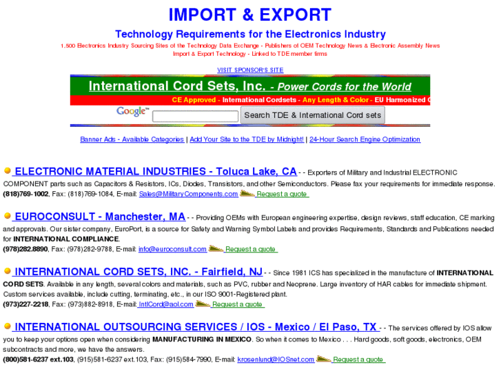 www.importexporttechnology.com