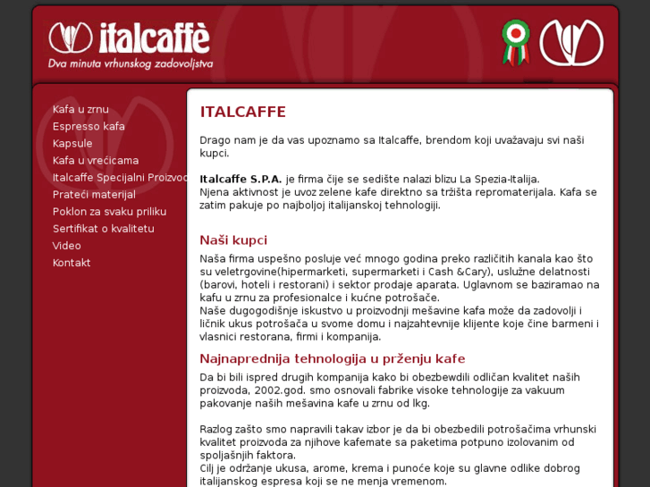 www.italcaffe-serbia.com