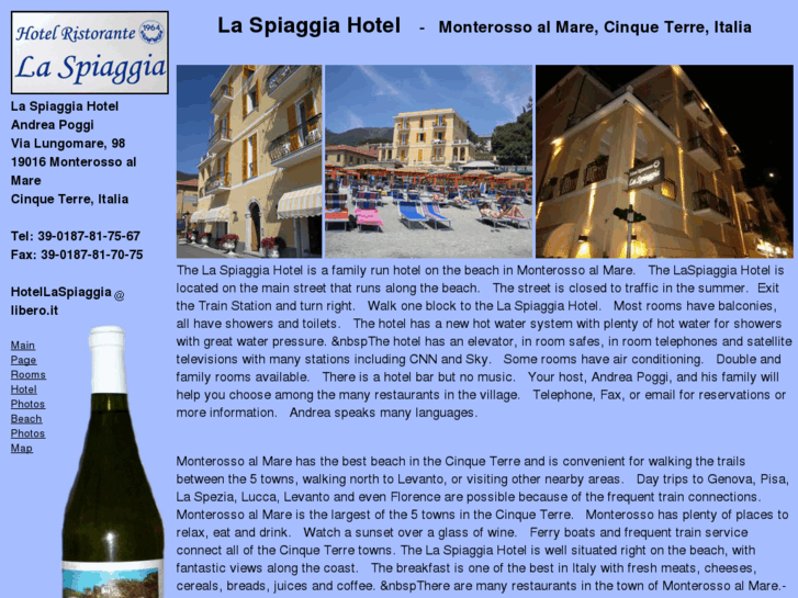 www.laspiaggiahotel.com