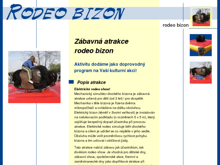 www.rodeobizon.cz