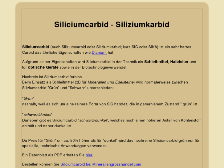 www.siliziumcarbid.com