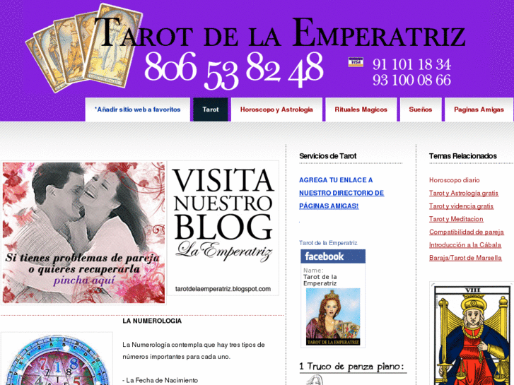 www.tarotdelaemperatriz.com