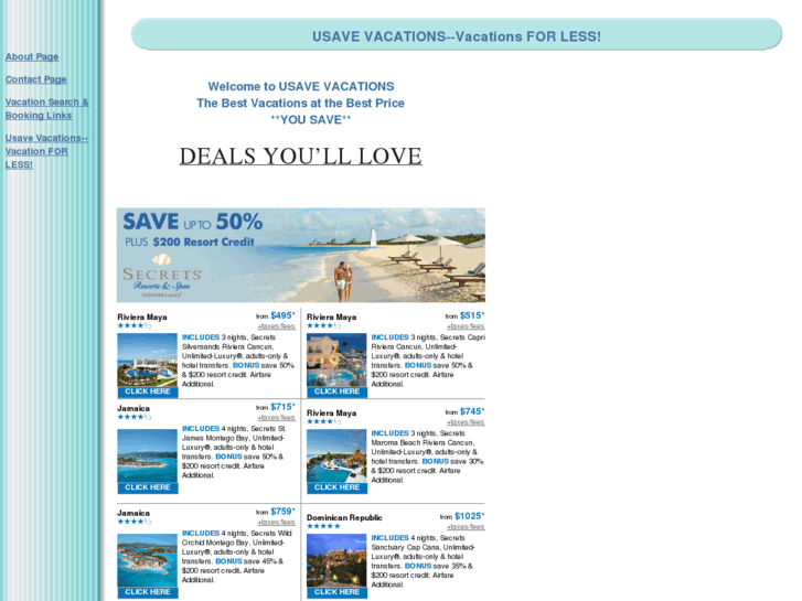 www.usavevacations.net