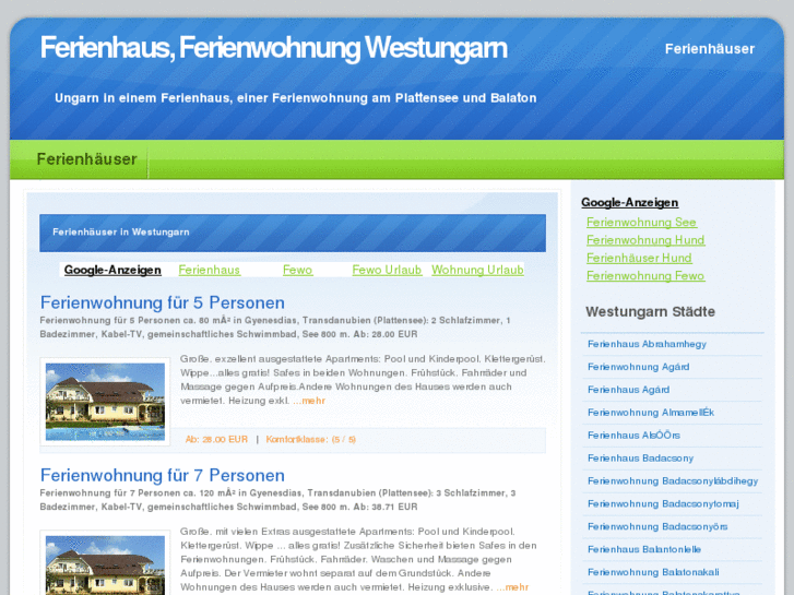 www.ferienhaus-plattensee.net