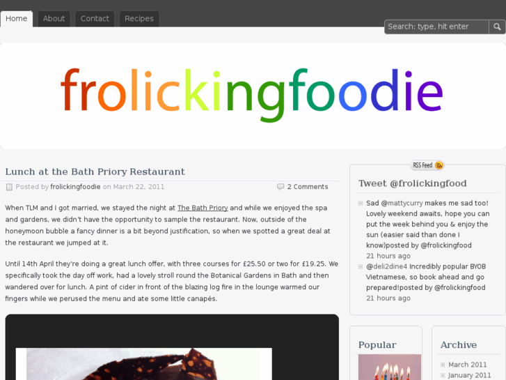 www.frolickingfoodie.com