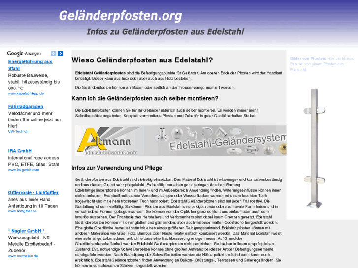 www.gelaenderpfosten.org