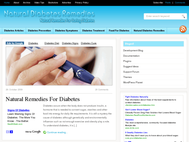 www.naturaldiabetesremedies.info