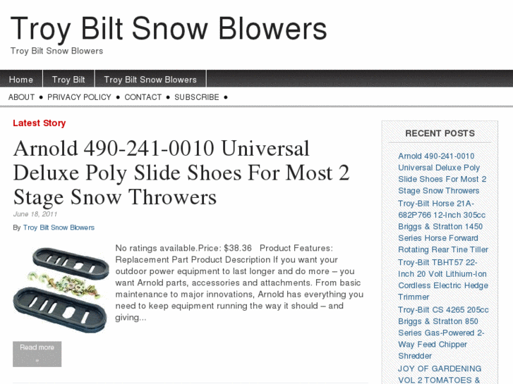 www.troybiltsnowblowers.com