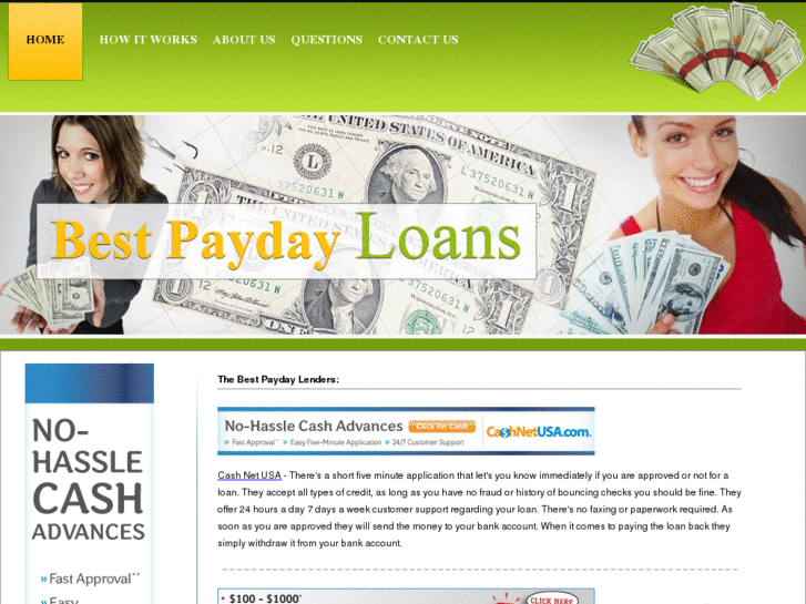 www.bestpaydayloans.org