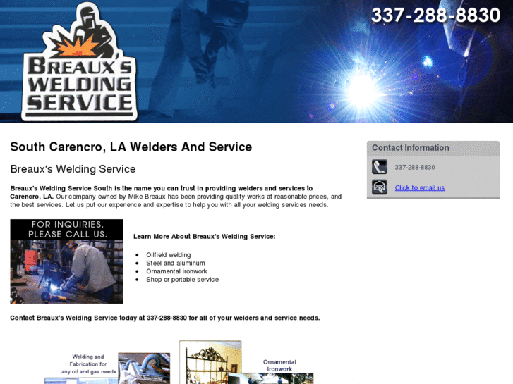 www.breauxswelding.com