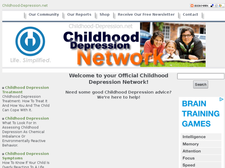 www.childhood-depression.net