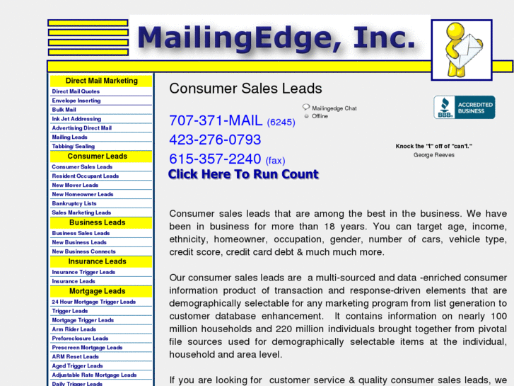 www.consumersalesleads.com