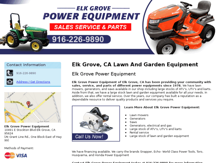 www.elkgrovepowerequipmentca.com