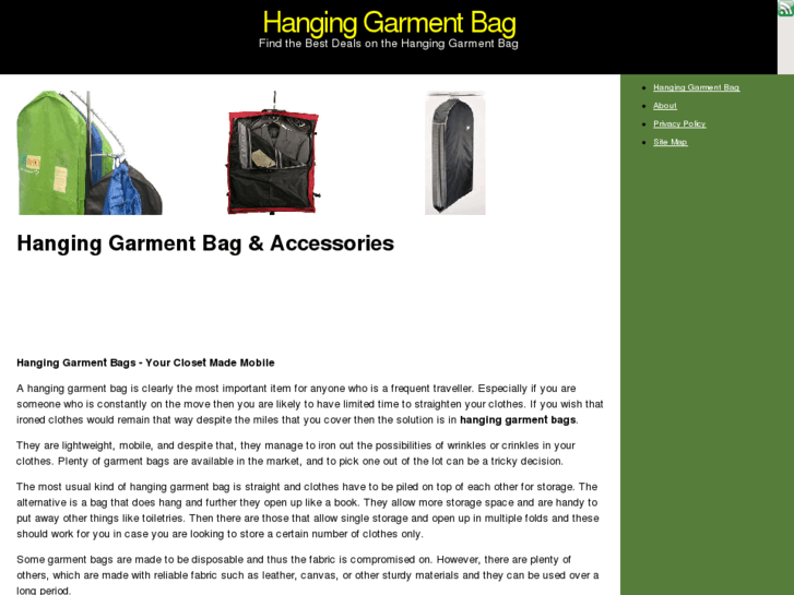 www.hanginggarmentbag.com